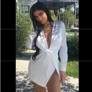 Fashion Nova Satin Mini Dress